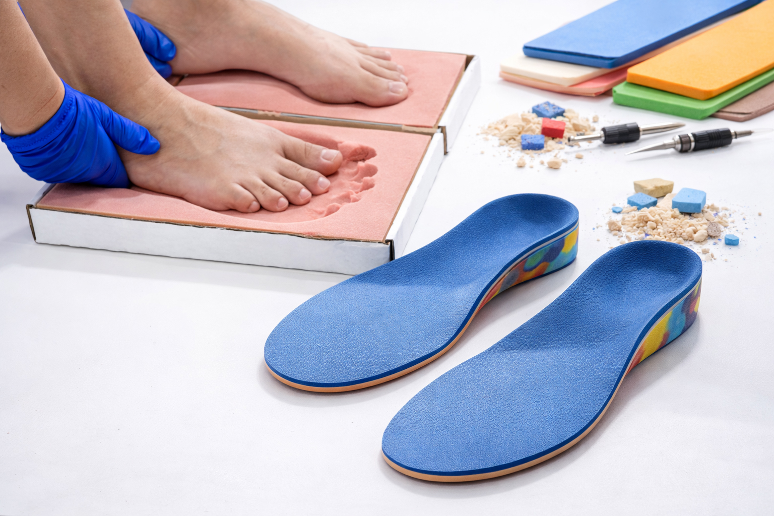 Ortesis plantares personalizadas